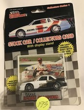 1989 28 DAVEY ALLISON SERIES 1 - RUBBER TIRE - BLACK  WHITE  193