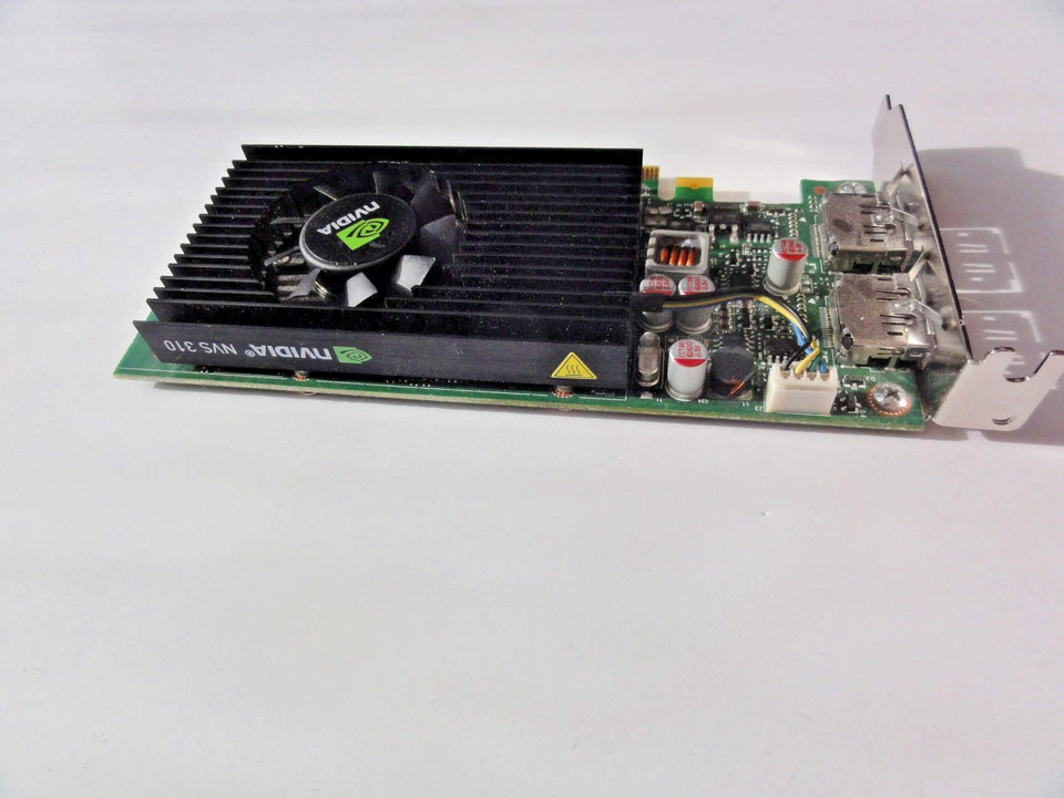 HP nVidia NVS 310 512MB PCI Express 2.0 x16 Graphics Video Card 707252-001_FH - Image 3 of 4
