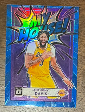 2020-2021 Donruss Optic Anthony Davis My House! Blue #16/85