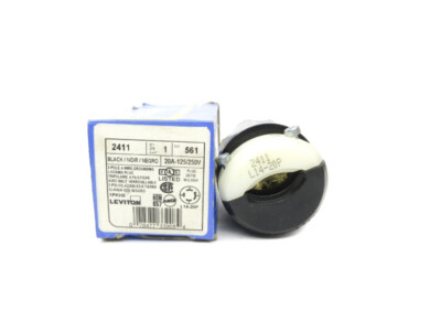 LEVITON 2411 125/250V 20A NSMP