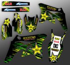 2016 2017 2018 KXF 450 GRAPHICS KIT KAWASAKI KX450F ROCKSTAR DIRT BIKE DECALS  