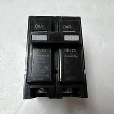 WESTINGHOUSE 40 AMP 2 POLE CIRCUT BREAKER BR240 120/240V