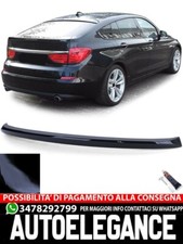 Lippe Heckspoiler Performance Schwarz Glänzend Geeignet für BMW Serie 5 F07 Gt