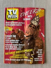 Vintage television - "Australian TV Week" Dec 1987 Kylie Minogue Peta Toppano
