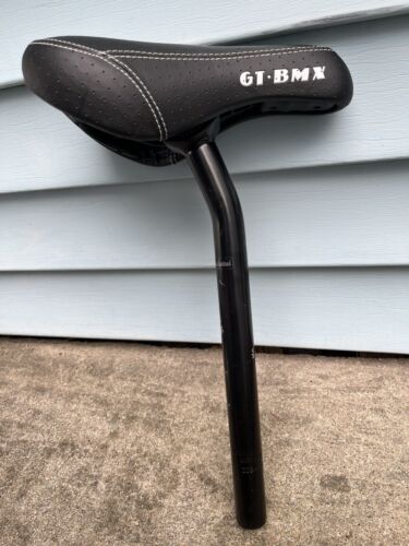 GT Performer Layback BMX PIVOTAL SEAT POST Black BMX Dyno Vertigo 25.4