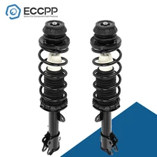 Pair Front Left & Right Shock Absorber Assembly for Nissan Versa Note 2014-2019