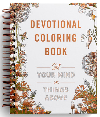 Set Your Mind on Things Above: Devotional Coloring Book
