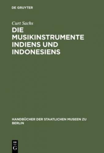 Thumbnail - Die Musikinstrumente Indiens Und Indonesiens Zugleich Eine Einführung