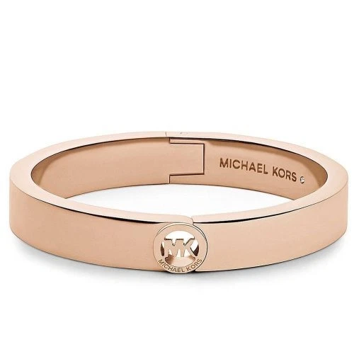 BRACCIALE MICHAEL KORS FULTON TONO ORO ROSA CERNIERA DELICATA MKJ3251