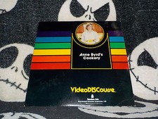 Anne Byrds Cookery VideoDISCourse Laserdisc LD Free Ship 50 Orders
