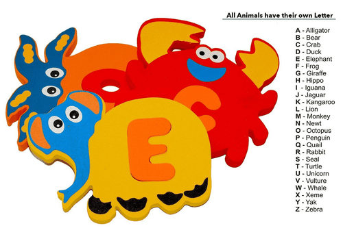 100% Non Toxic Foam Bath Toys Premium Educational Floating Bathtub Preschool - 第 5/6 張圖片