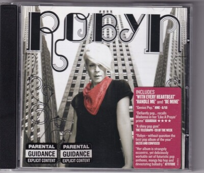 Robyn original release CD 2007 With every heartbeat Handle Me Be Mine