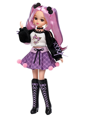 Takara Tomy Sanrio Cool Kuromi Style Licca chan Doll LD-11 2025