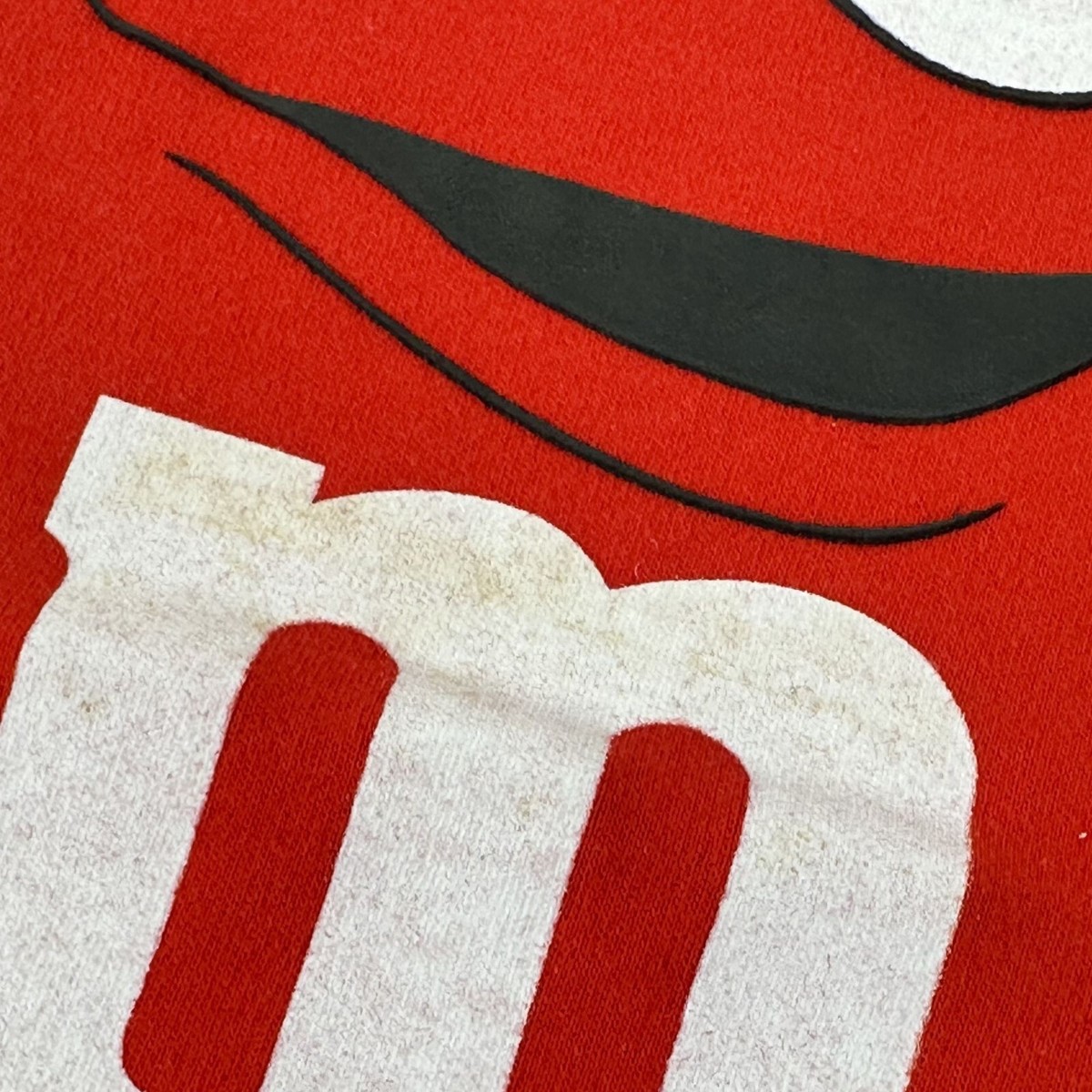 M&M Character Big Face Baby One Piece Bodysuit Red M&M World Kids