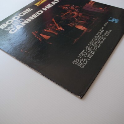 Canned Heat ‎– Boogie With Canned Heat JAPAN 1969 Red Vinyl NM LP