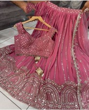 Latest Presenting Georgette Beautiful Lehenga Choli With Dupatta For Wedding