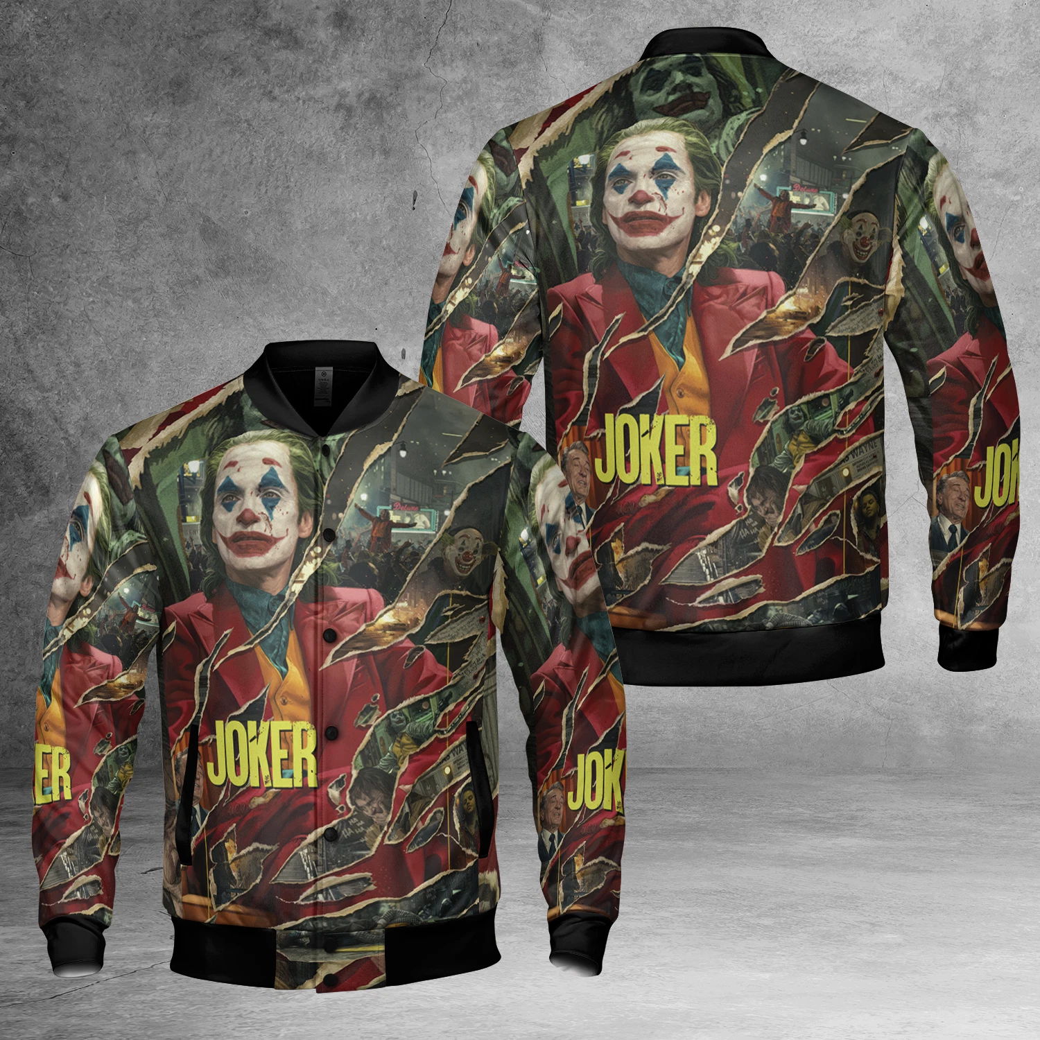 Joker Scene Joker Clown Horror Fans Joker Why So Serious Jacket