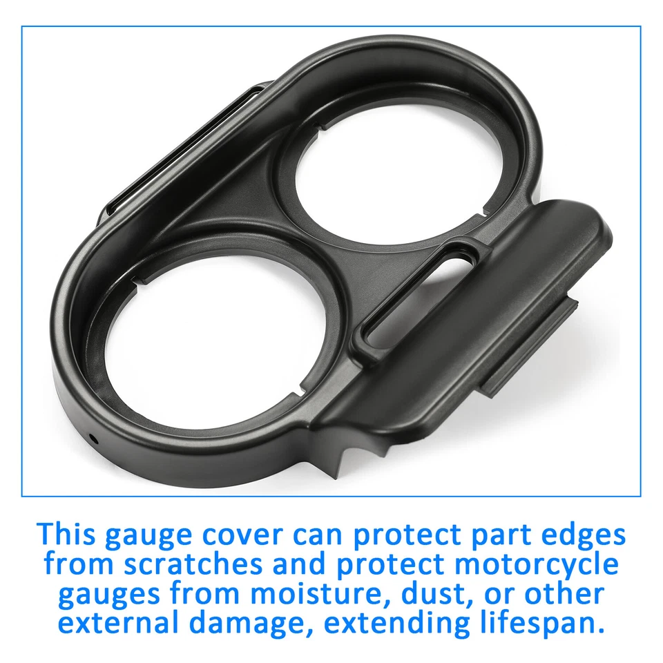 Carenado de carcasa de góndola con cubierta de calibre para Harley Road Glide EFI FLTRI 1998-2013 Foto 4 de 4