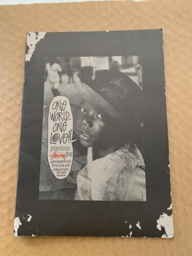STUSSY Japan Chapter 1999 "One World One Love" Book-Limited One Time Printing - Picture 1 of 7