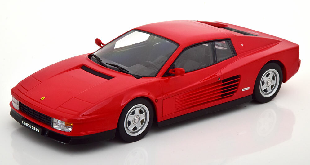 1986 FERRARI TESTAROSSA EUROPEAN MODEL RED 1:18 KK SCALE MODELS
