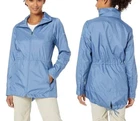 *NWT* Columbia Ladies Isabella Lake Long Lined Wind Jacket(Blue Dusk,M)