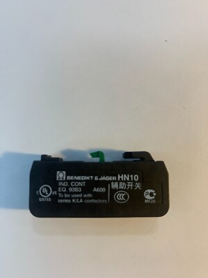 BENEDIKT & JAGER HN10 BRAND NEW CONDITION