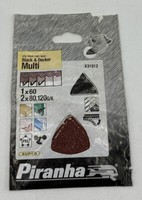 5X SchleifbläTter FüR Dreiecksschleifer K60/80/120, Universal, Black And Decker