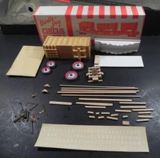 O GAUGE/SCALE WARDIE-JAY CIRCUS LION CAGE Wagon