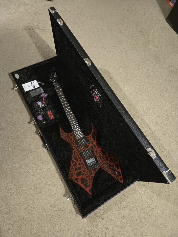 2022 BC RiCH Stranger Things Warlock Limited Edition USA Custom #36 Of 200 Made - Image 2 of 4