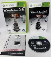 Rocksmith (Microsoft Xbox 360, 2011) Complete Tested Working - Free Ship