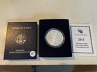2011-W Silver Uncirculated Burnished American Eagle 1 Oz. ~ Mint w/BOX and COA