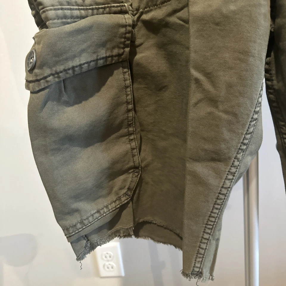 Pantalones Cortos Carga True Religion Corte Verde 34 🔥 Foto 4 de 4