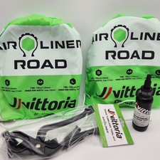 Vittoria Air-Liner KIT Tubeless Bicycle - 2 Inserts Medium 28mm, Pliers, Sealant
