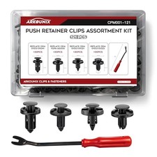 121PCS Push Retainer Clips Fits 121PCS Clips with Tool for Nissan/Infiniti
