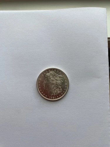1921   Morgan Silver Dollar, BU very nice coin