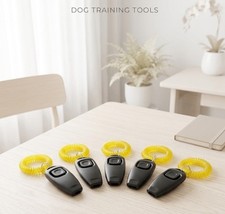 Pack Of 5 Dog Training Clicker/whistle|| Great Puppy Pack Training Tool