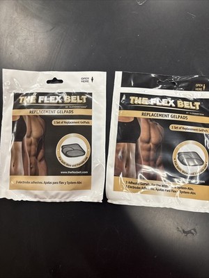 Flex Belt By Slendertone Replacement Toning Gel Pads 2 Sets Of 3 Expired 2019-01