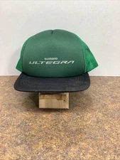 Shimano Ultegra Snapback Trucker Hat Green OSFM Shimano Cycling
