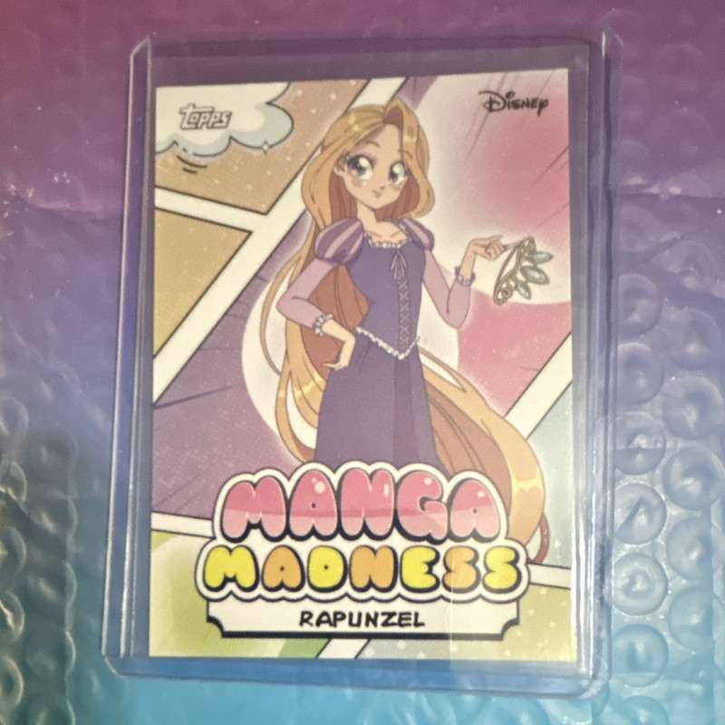 Topps 2023 Disney Manga Madness Rapunzel Insert Non-Sport Trading Card #MM-13