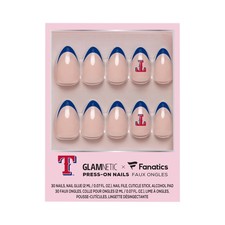 Glamnetic x Fanatics  Texas Rangers Nail Kit