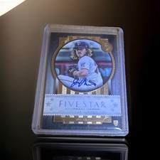 2022 Topps Five Star Autographs Joe Ryan #FSA-JRY (AU RC) Rookie Card Box E2. rookie card picture