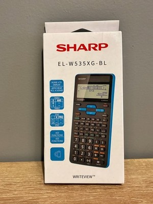SHARP EL-W535XG-BL WriteView Scientific Calculators NEW SEALED NIB