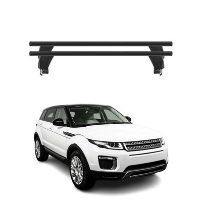 Top Roof Racks Cross Bars for Land Rover Range Rover Evoque 2012-2019 2Pcs Black
