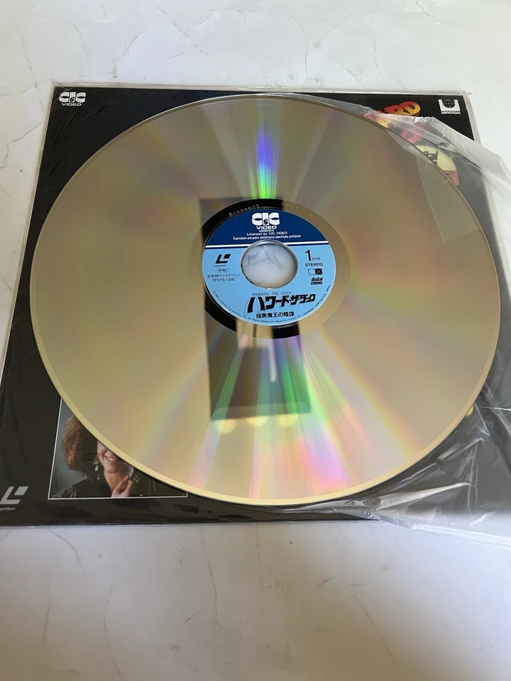 Howard the Duck 1986 Laserdisc LD Japan Willard Huyck SF078-1330 No Obi - Image 3 of 3