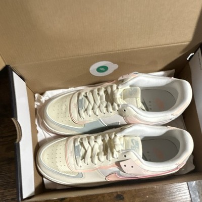 Nike Air Force 1 Shadow Coconut Milk Crimson Tint Women's Sneakers DZ1847-105