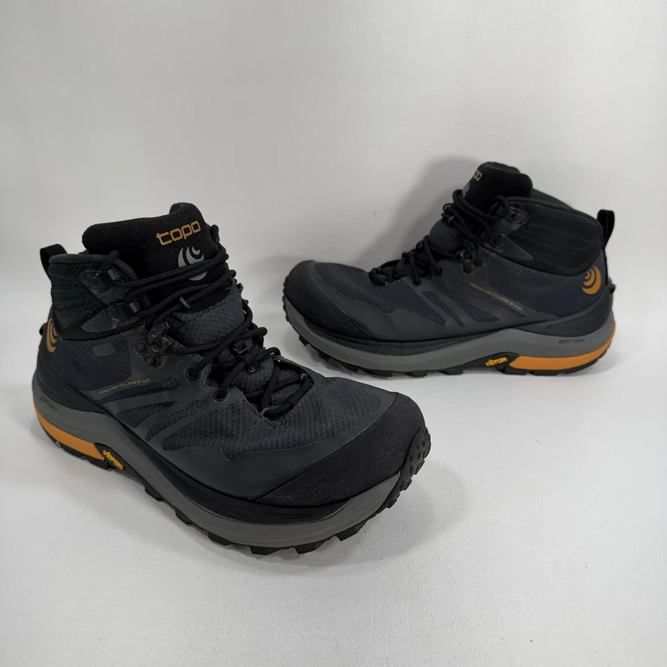 Bota de Senderismo Impermeable Topo Trailventure 2 WP Naranja Carbón Para Hombre Talla 9.5 Foto 2 de 4