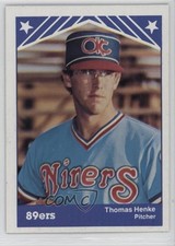 1983 TCMA Oklahoma City 89ers Tom Henke #9 0q3