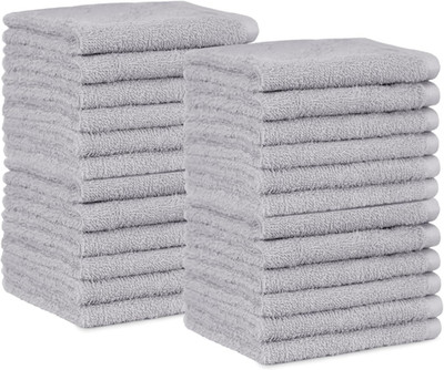 Amazon Basics Waschlappen Set, 100% Baumwolle Extra Saugfähig Schnelltrocknend, 