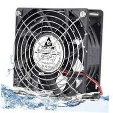 120mm x 38mm 12V DC Waterproof IP67 Fan High CFM Dual Ball Bearing 120x38mm