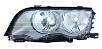 Scheinwerfer Links FüR 3Er BMW E46 Limo Touring 1998-2001 Titanium H7 Halogen